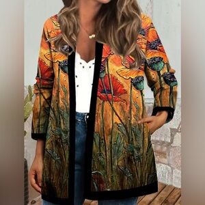 Colorful light weight cardigan